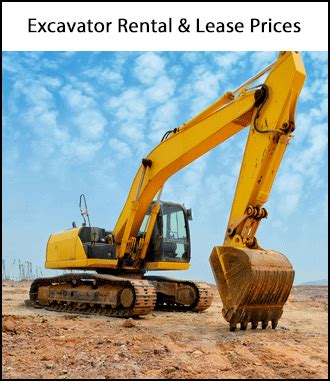 rent excavator cost|average excavator rental cost.